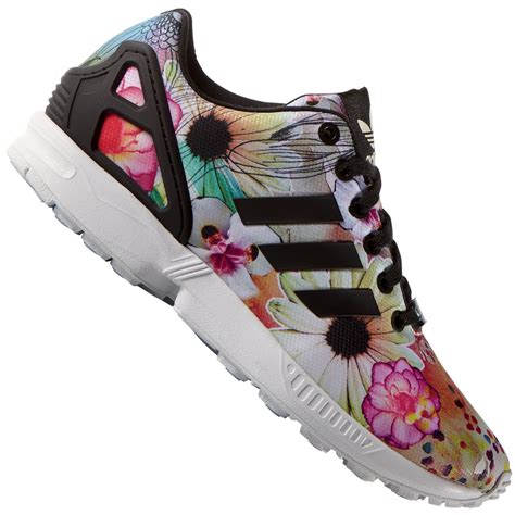 adidas zx flux damen blumenmuster